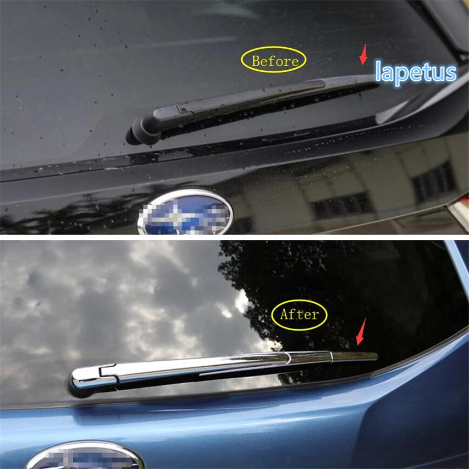 

Chrom Exterior Accessories Rear Tailgate Windshield Window Wiper Decoration Frame Cover Trim Fit For Subaru Forester 2019 - 2023
