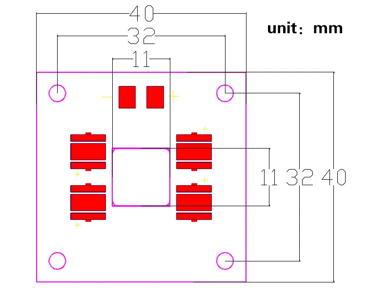 Панель светодиодсветодиодный лампы с медной пластиной 40 нм Вт | Компьютеры и офис