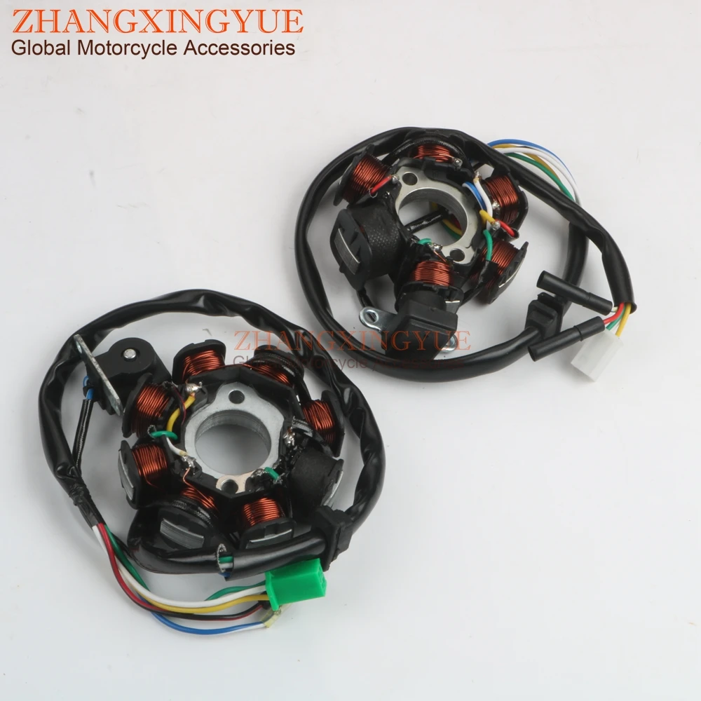 Скутер статор 6-8 полюс катушки для LONGJIA LJ125T GY6 125/150 152QMI 157QMJ 4-тактный |