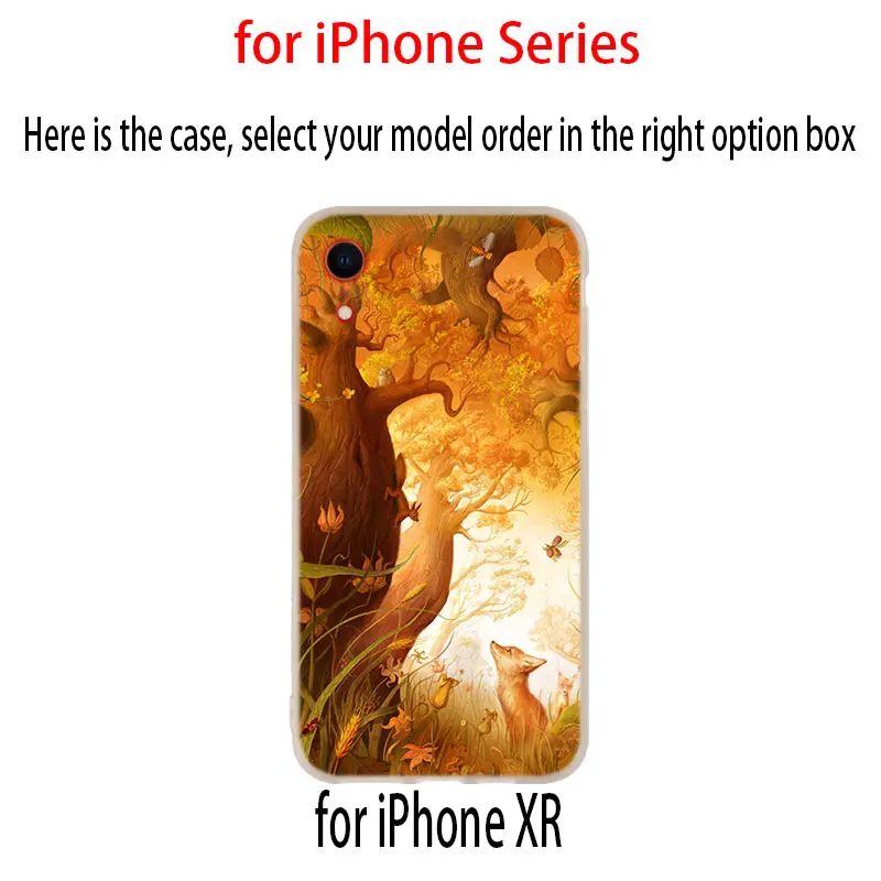 Sr. Lindo лиса Z3j печать duro чехол для iphone XS 11 Pro Max XR X 10 Чехол мобильного телефона чехлы 7