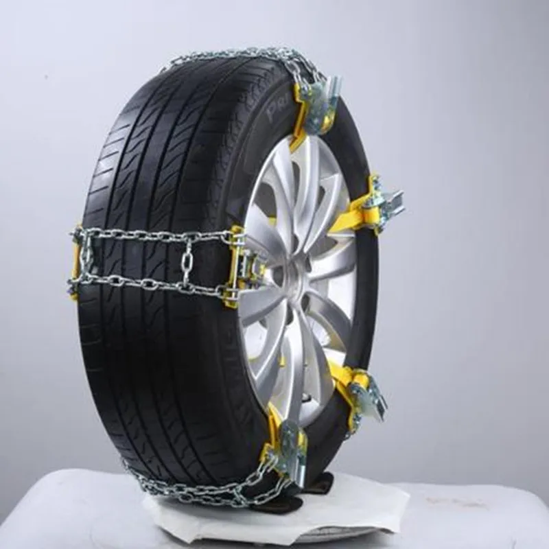 Прочная Автомобильная Нескользящая цепь из марганцевой стали легкое применение