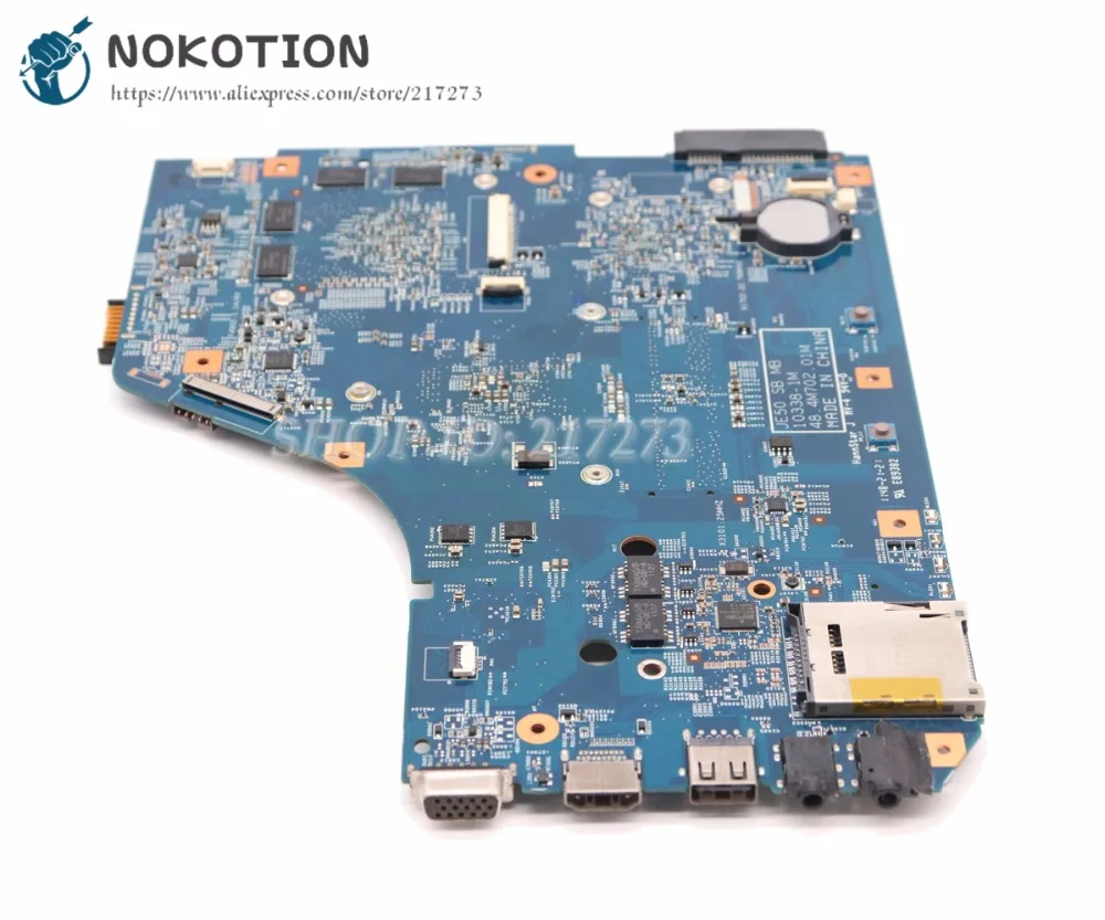 Материнская плата NOKOTION для ноутбука Acer aspire 5560 5560G 48.4M702.011 MBRNZ01001 mбру01001 системная