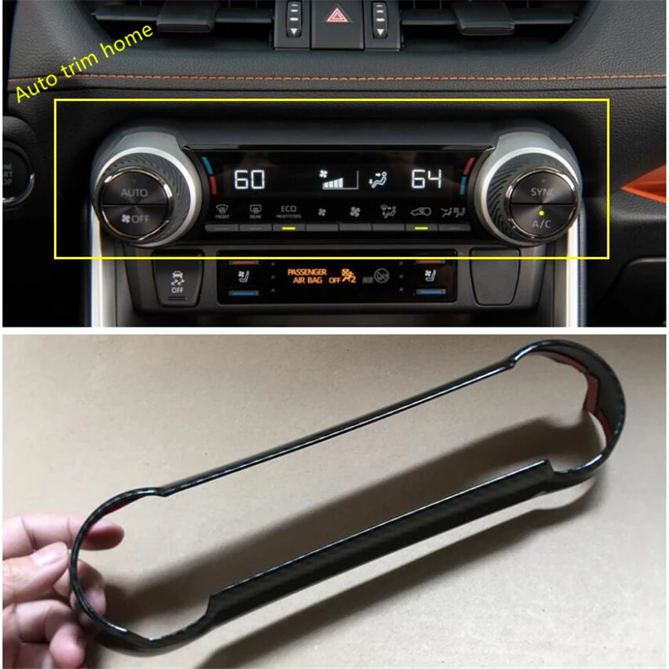 Интерьер комплект для ремонта средних AC кондиционер переключатель Накладка TOYOTA