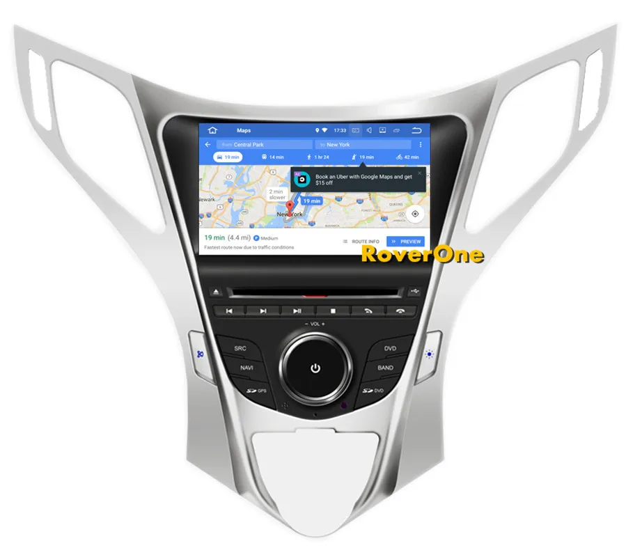 RoverOne S200 Android 8,0 автомобильный мультимедийный плеер для hyundai Azera Авторадио Bluetooth DVD Радио Стерео gps навигация СБ Navi