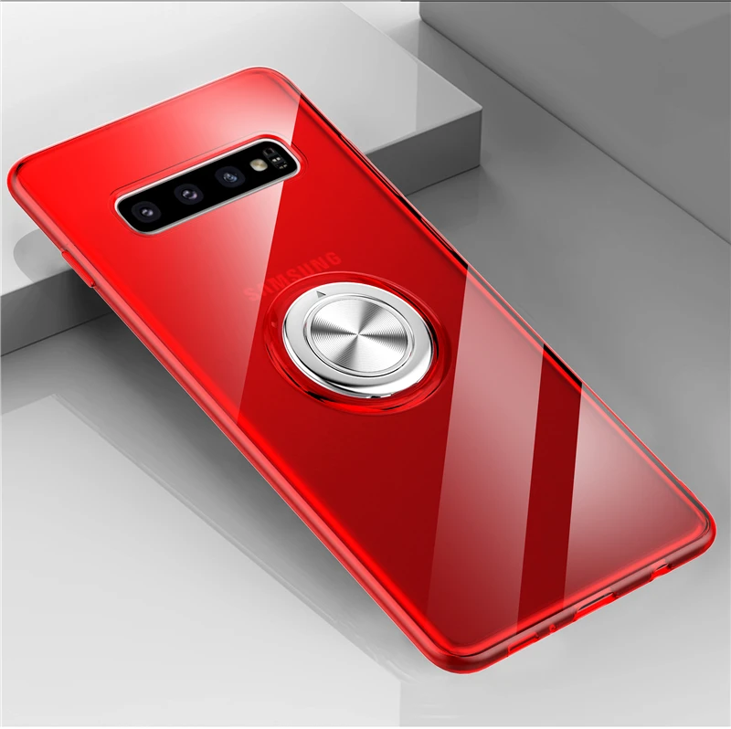 S10 5G чехол для samsung Galaxy S10 5G S10Plus автомобильный магнитный держатель-кольцо для пальца подставка задняя крышка для samsung S10 Plus чехол S10e e
