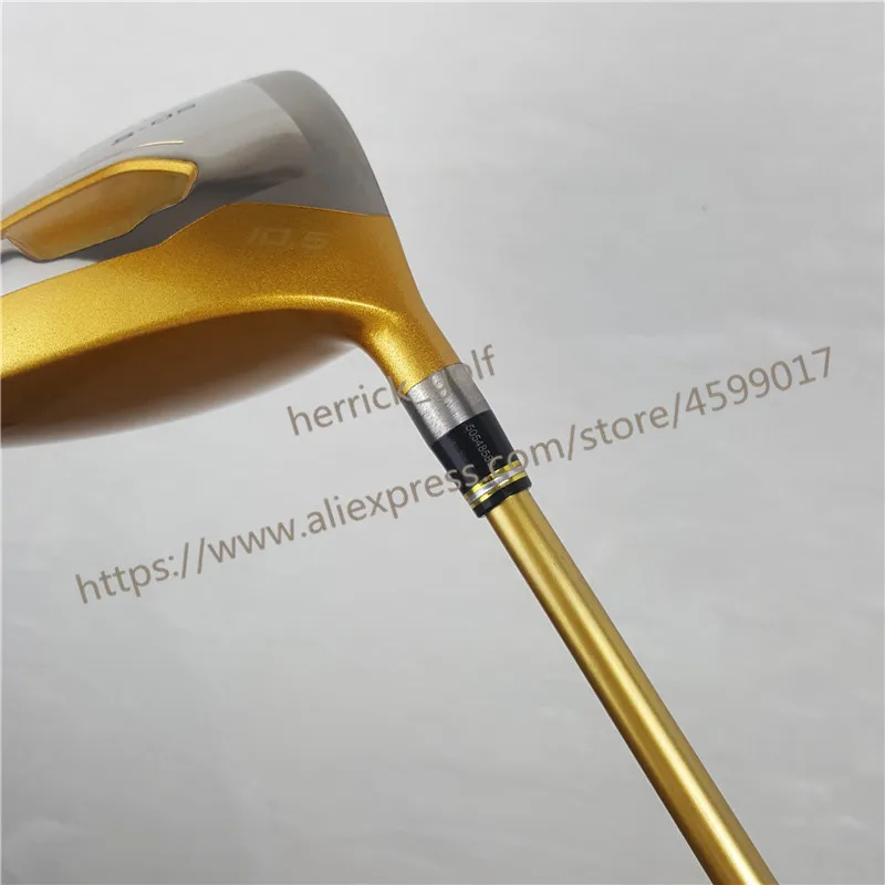 Гольф-клуб HONMA S-05 4 звезды золотой цвет гольф-драйвер 9.5or10.5 чердак графитовый Вал R или S гибкий драйвер клубов