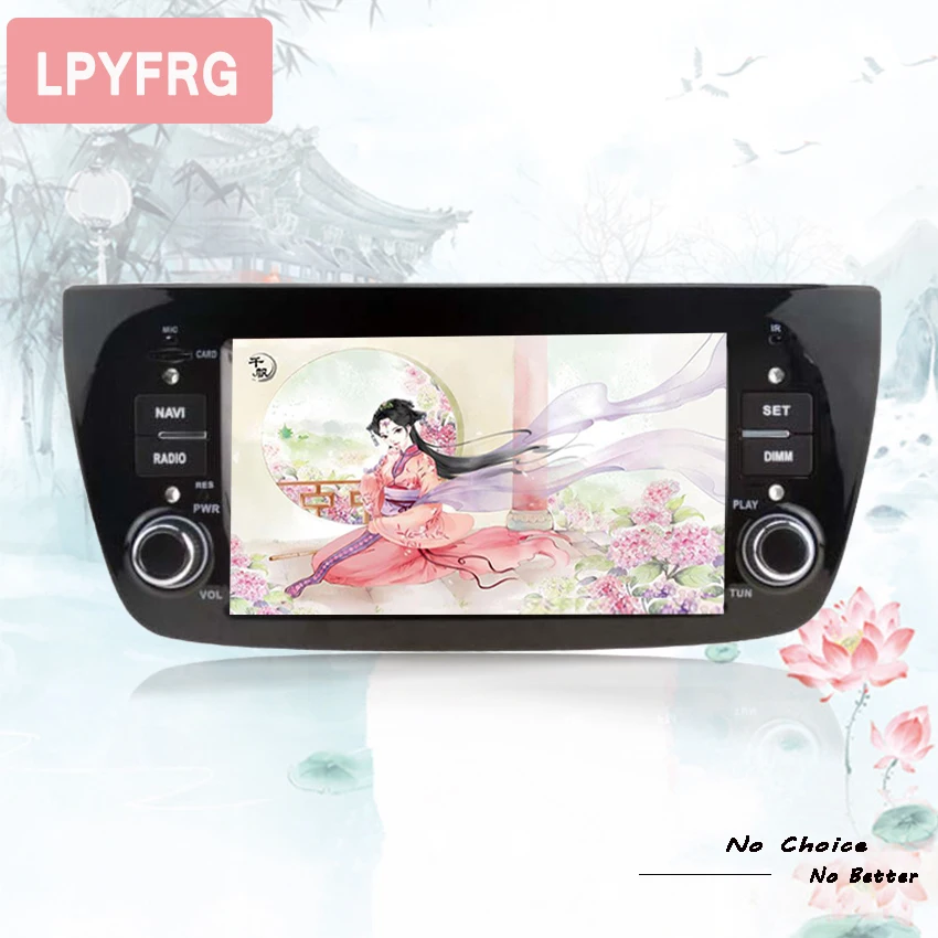 Автомобильный Dvd плеер Deckless для FIAT DOBLO 2010 2014 android 10 0 gps Аудио мультимедийный