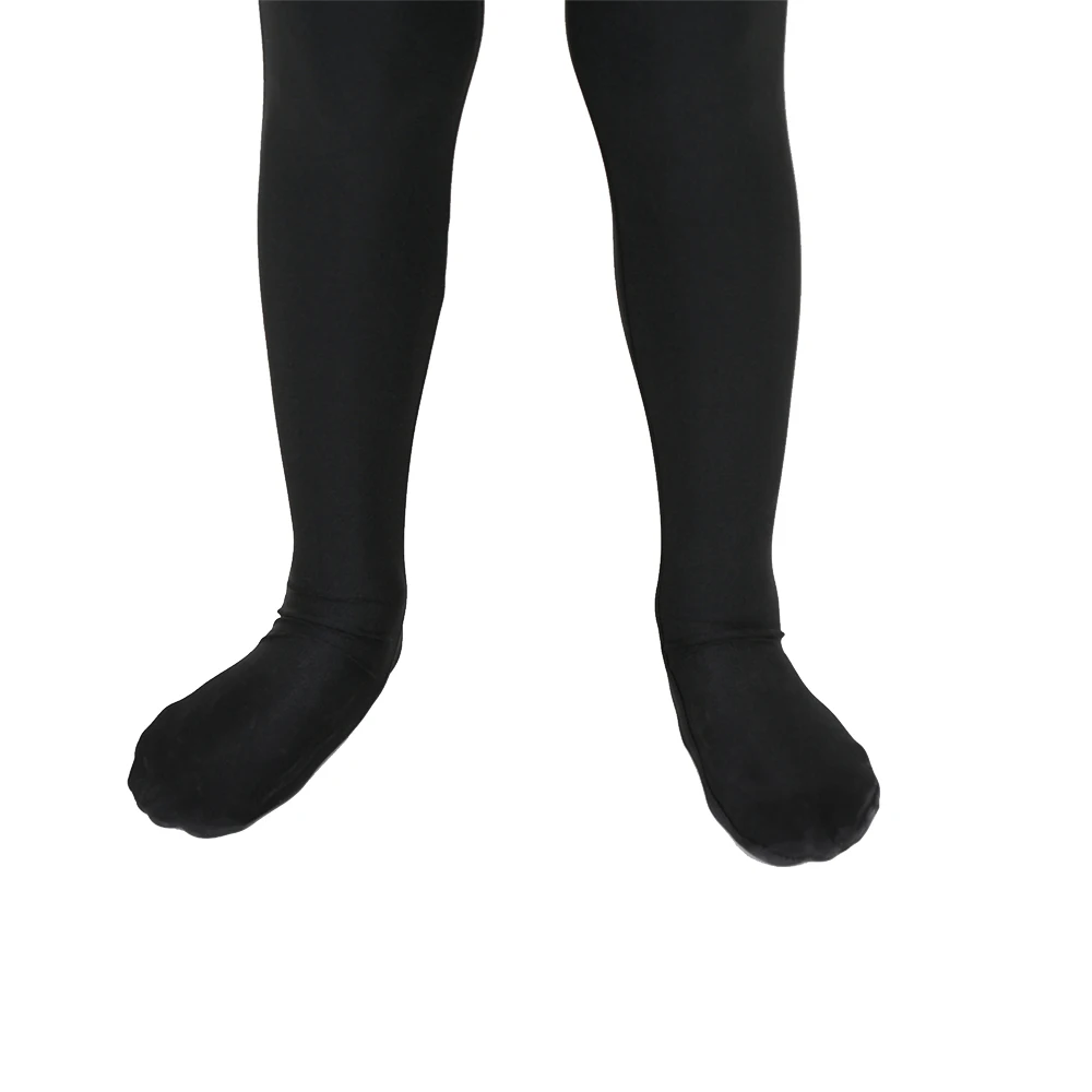 2018 Бесплатная доставка черный боди с открытым лицом версии для ног и рук спандекс