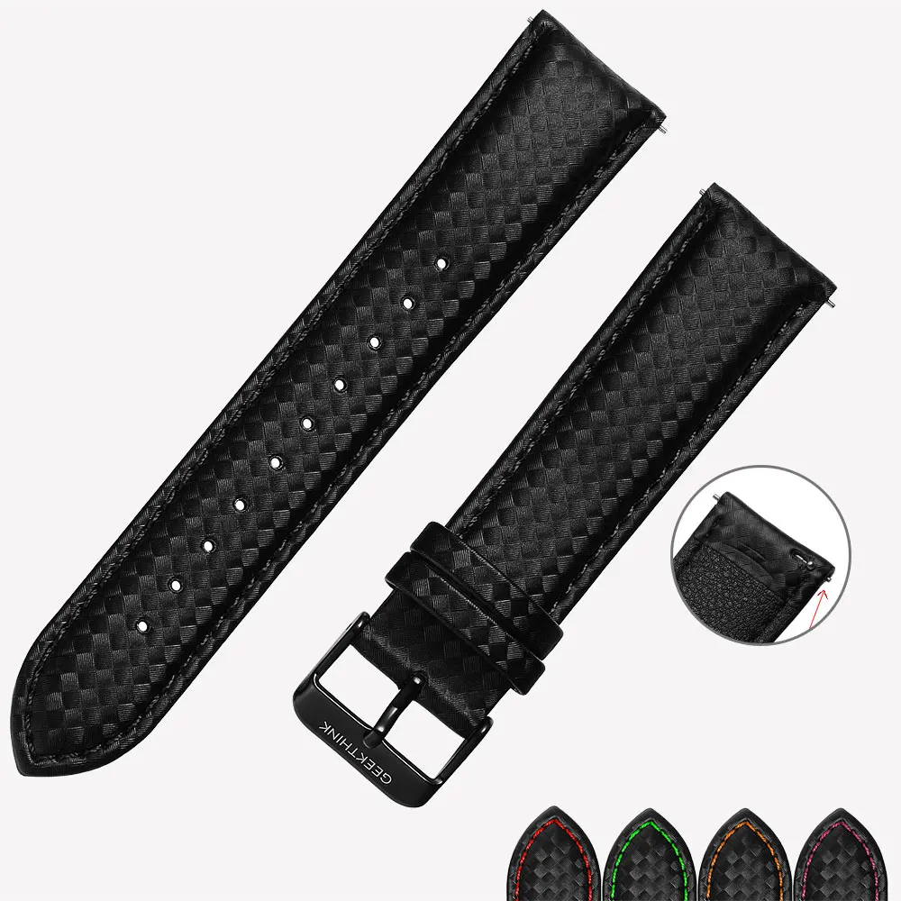 Ремешок сменный из натуральной кожи для Gear S3 S2 удобный быстросъемный