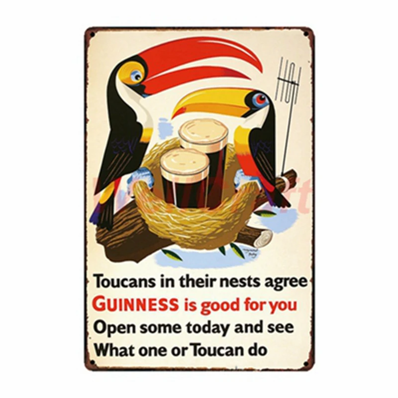 [WellCraft] Guinness металлические знаки плакат налет пива роспись античный подарок Винтаж ремесло Бар Паб Декор FG-210 - Цвет: WA 2012