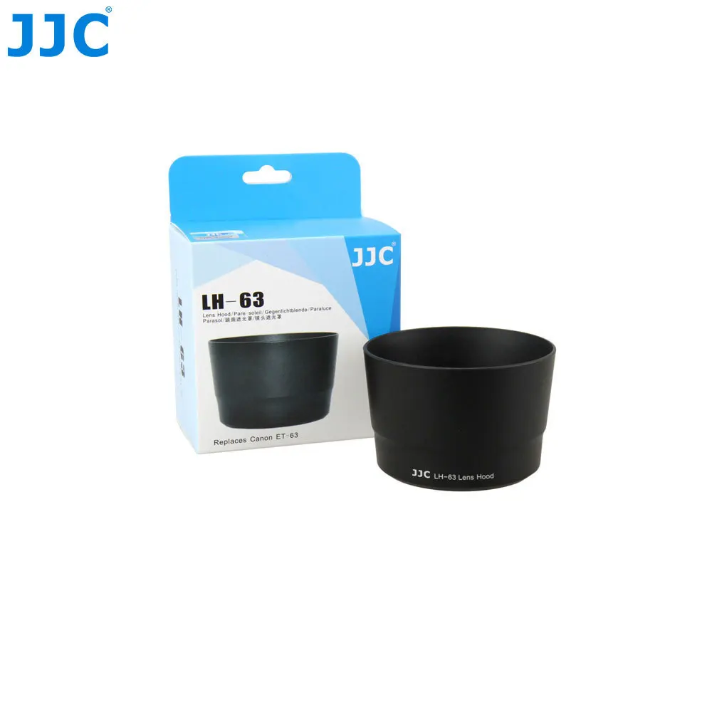JJC LH 63 штык Бленды для объективов Canon EF S 55 250 мм f/4 5.6 IS STM объектив заменяет ET 63|lens hood
