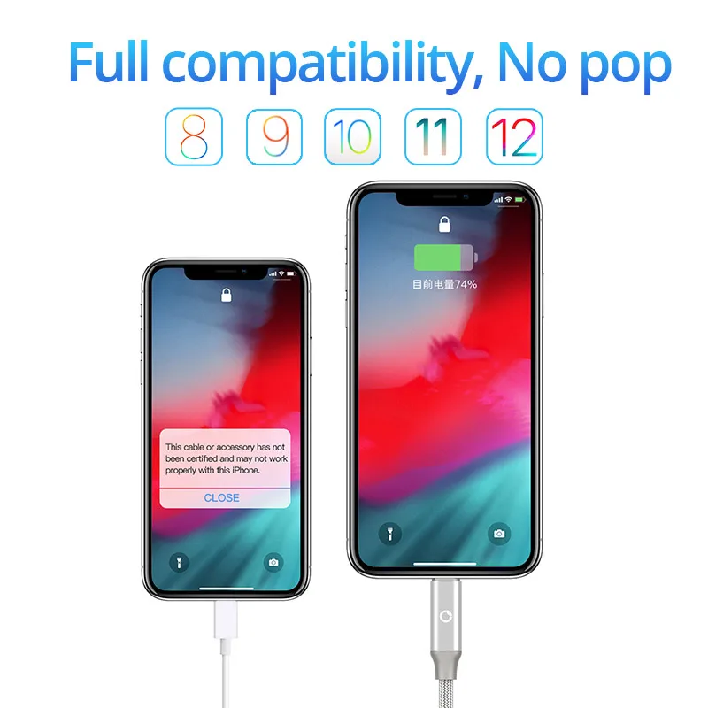 PZOZ 18 Вт PD кабель Usb c до 8 pin для iPhone Xs Max Xr X 8 Plus iPad Pro PD Быстрая зарядка type c для зарядного устройства