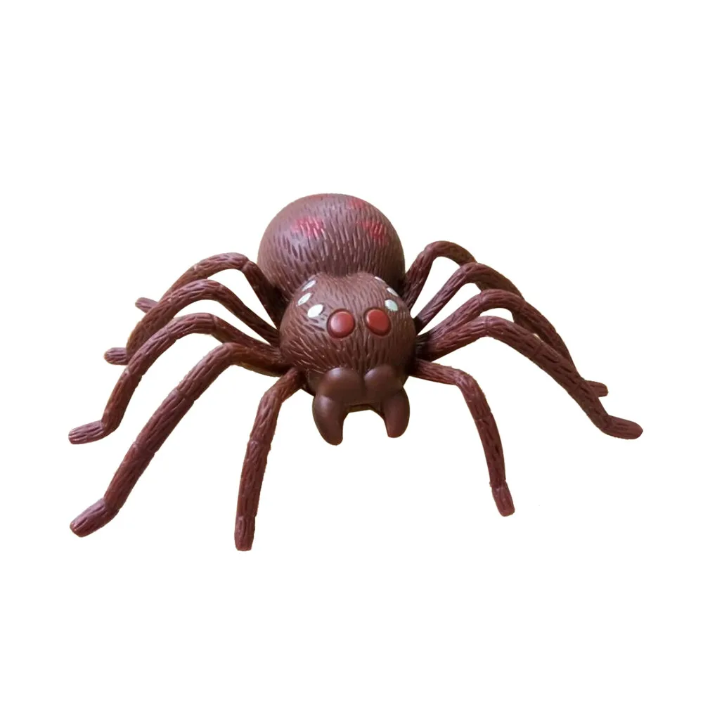 Tricky toy имитация на намотке весны паук игрушка животное новинка страшные игрушки