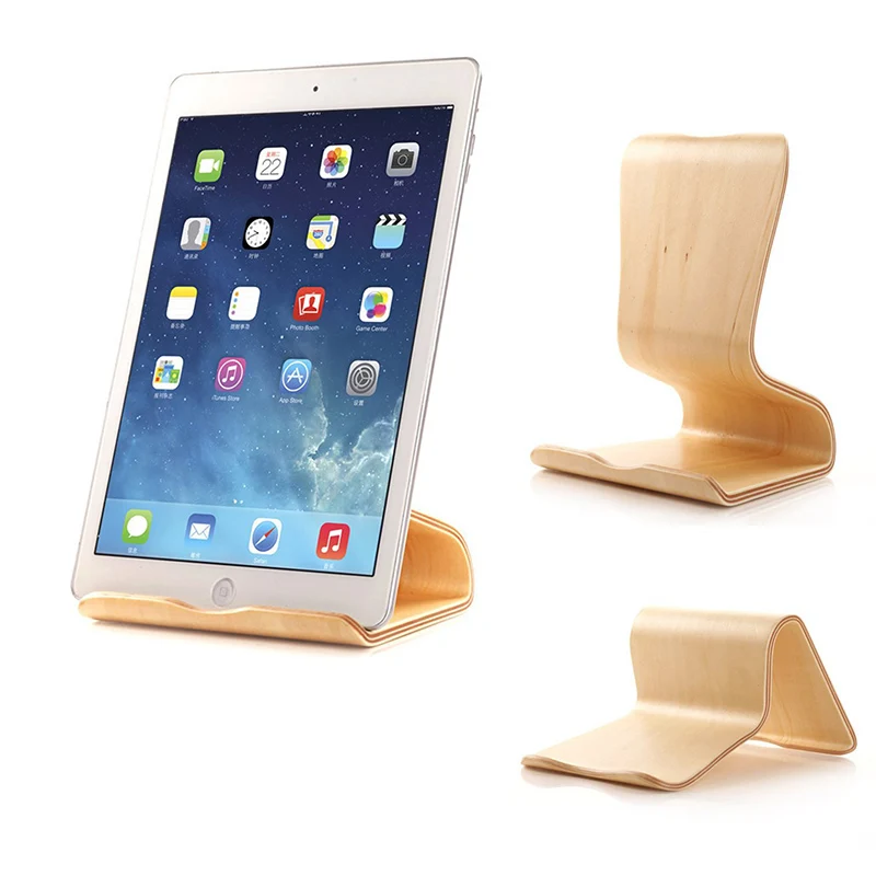 Подставка для планшета Vmonv держатель из березы iPad Mini 1 2 3 4 Air подставка ореха Samsung