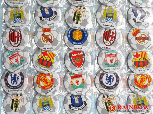 4 5 cm лига чемпионов уефа футбол клуб булавка знак пуговица рюкзак украшения