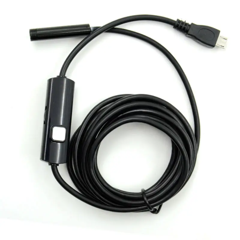 2 м 7 мм Высокое качество боковое зеркало + крючок набор магнитных USB эндоскоп