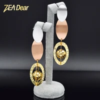 zea dear jewelry bohemia jewelry long drop dangle earrings for women big fashion earrings for engagement party jewelry findings