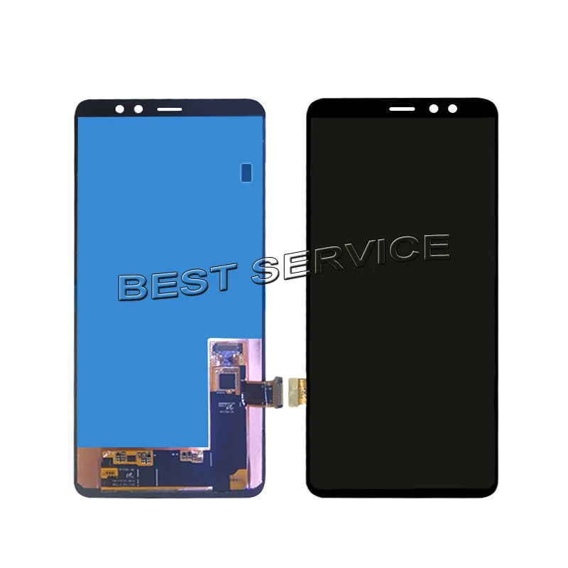 Amoled ЖК дисплей для samsung galaxy A8 + plus 2018 A730 сенсорный экран с дигитайзером в сборе 5 6