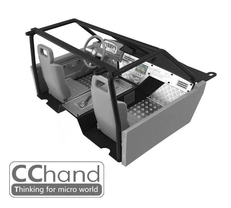 Металлический каркас салона привода кабины CChand для RC4WD 1/10 TF2 Mojave 2 версия двери| |