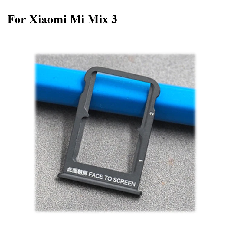 Для xiaomi mi mix 3 новый оригинальный держатель Sim карты лоток Слот для Mi mix3 Mimix