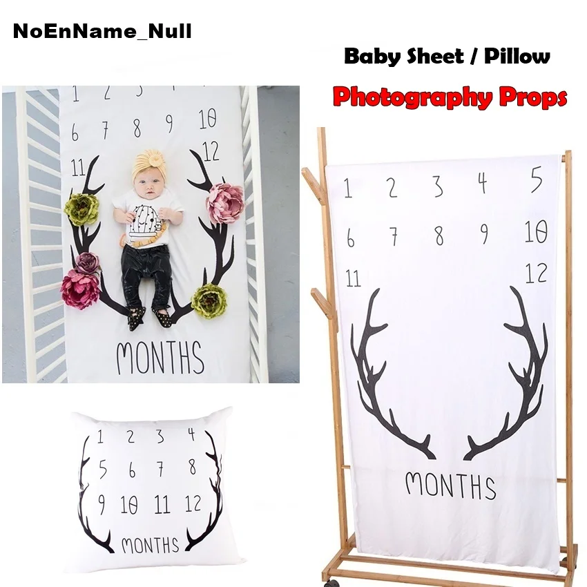 NoEnName_Null белые хлопковые простыни для новорожденных/подушки реквизит фотосъемки
