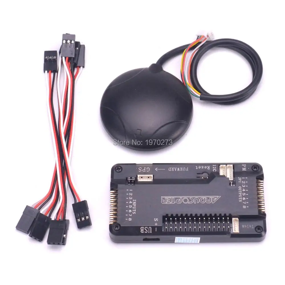 APM2.8 ArduPilot Mega APM 2 8 RC Мультикоптер Полетный контроллер плата + 6 м GPS Встроенный 5983