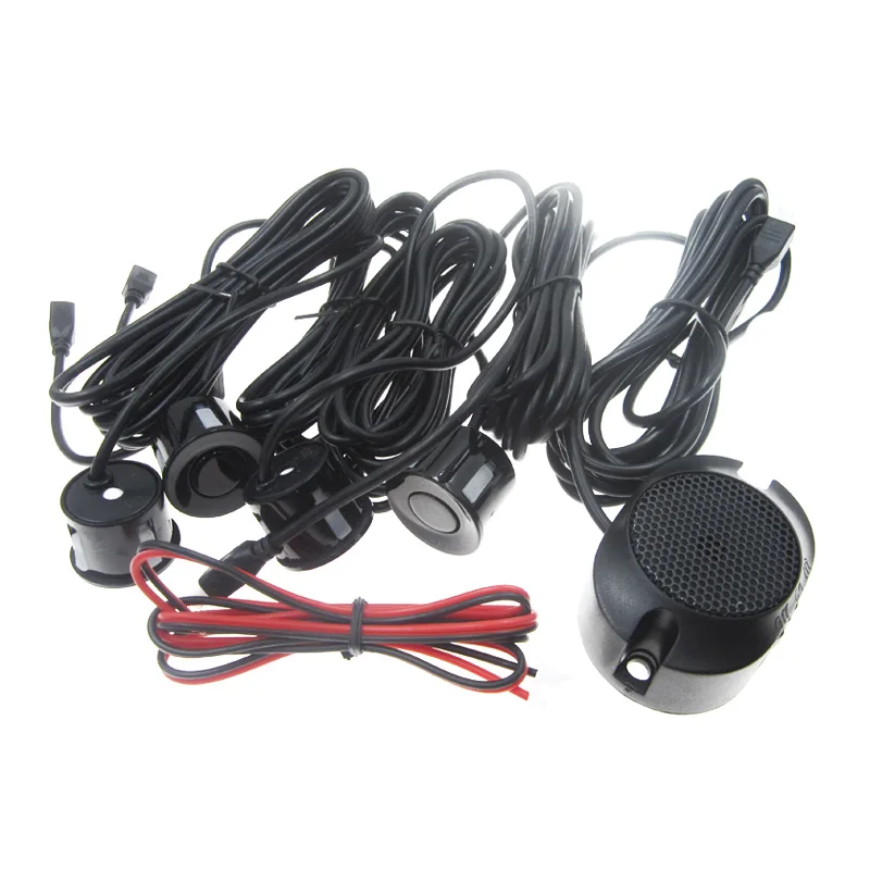 Парковочные 4 датчика заднего хода зуммера радиолокационная система комплект