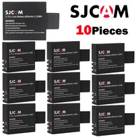 10pcs batteries wholesales sjcam sj4000 battery sj7000 sj5000 sj6000 sj8000 sj m10 bateria for sjcam sj4000 sj5000 action camera