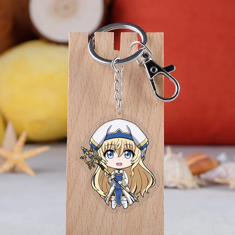 Японский аниме Goblin Slayer мультяшный рисунок автомобильный брелок держатель лучший