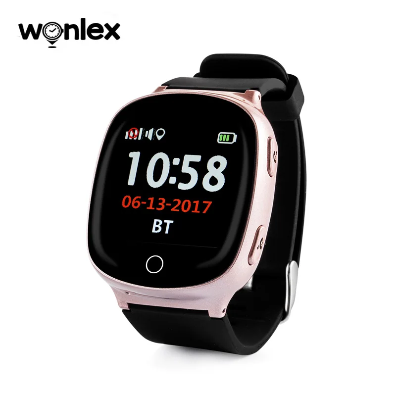 Wonlex EW100S 1 54 дюймов gps трекер LBS/WiFi Смарт часы телефон с монитором сердечного ритма