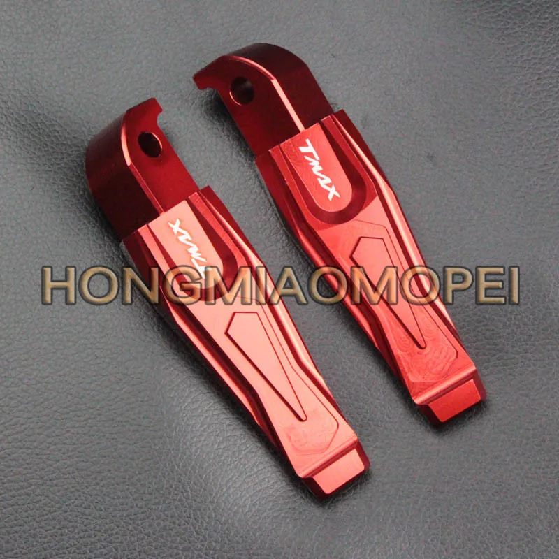 HOT Motorcycle CNC Aluminum Rear Passanger Foot Peg Footrests For YAMAHA TMAX 500 T-MAX530 XP500 XP530 6COLOR Free shipping | Автомобили и