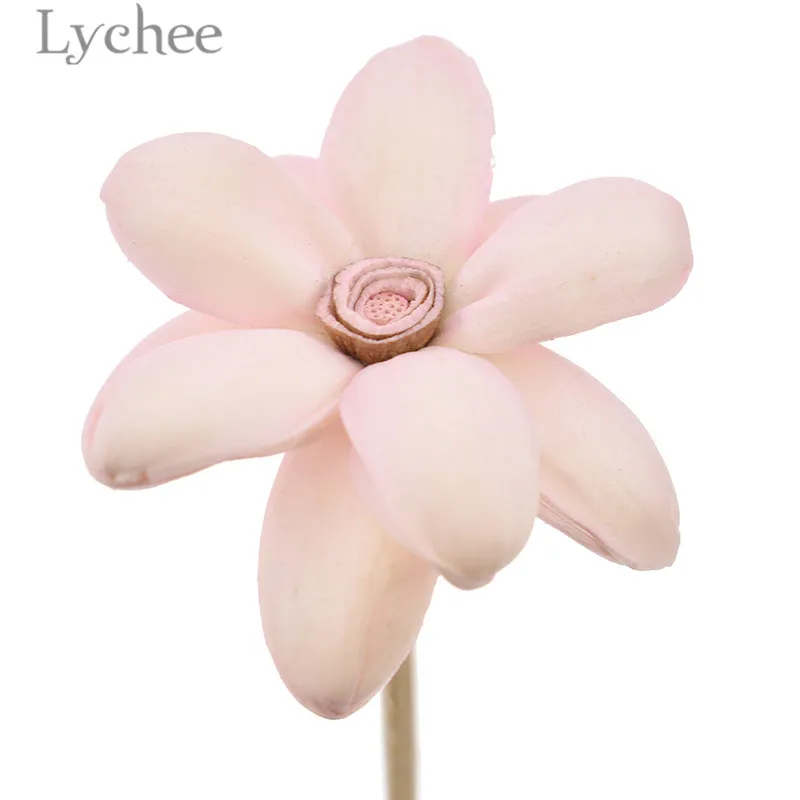 Lychee 5 шт. цветок из ротанга тростник ароматизатор диффузор не-огонь Замена заправка палочки для дома гостиной ароматические благовония