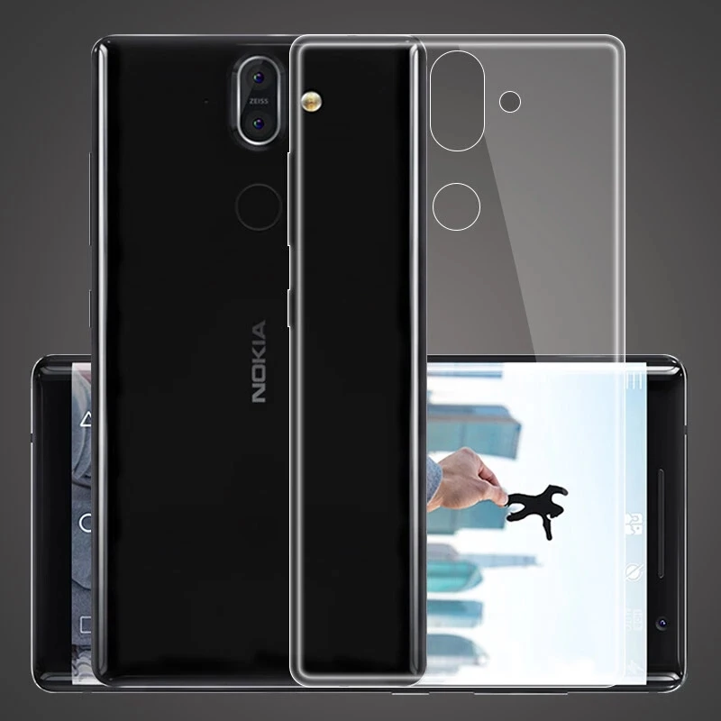 Прозрачный защитный чехол для Nokia X6 2018 мягкий силиконовый гель ТПУ ультра тонкий
