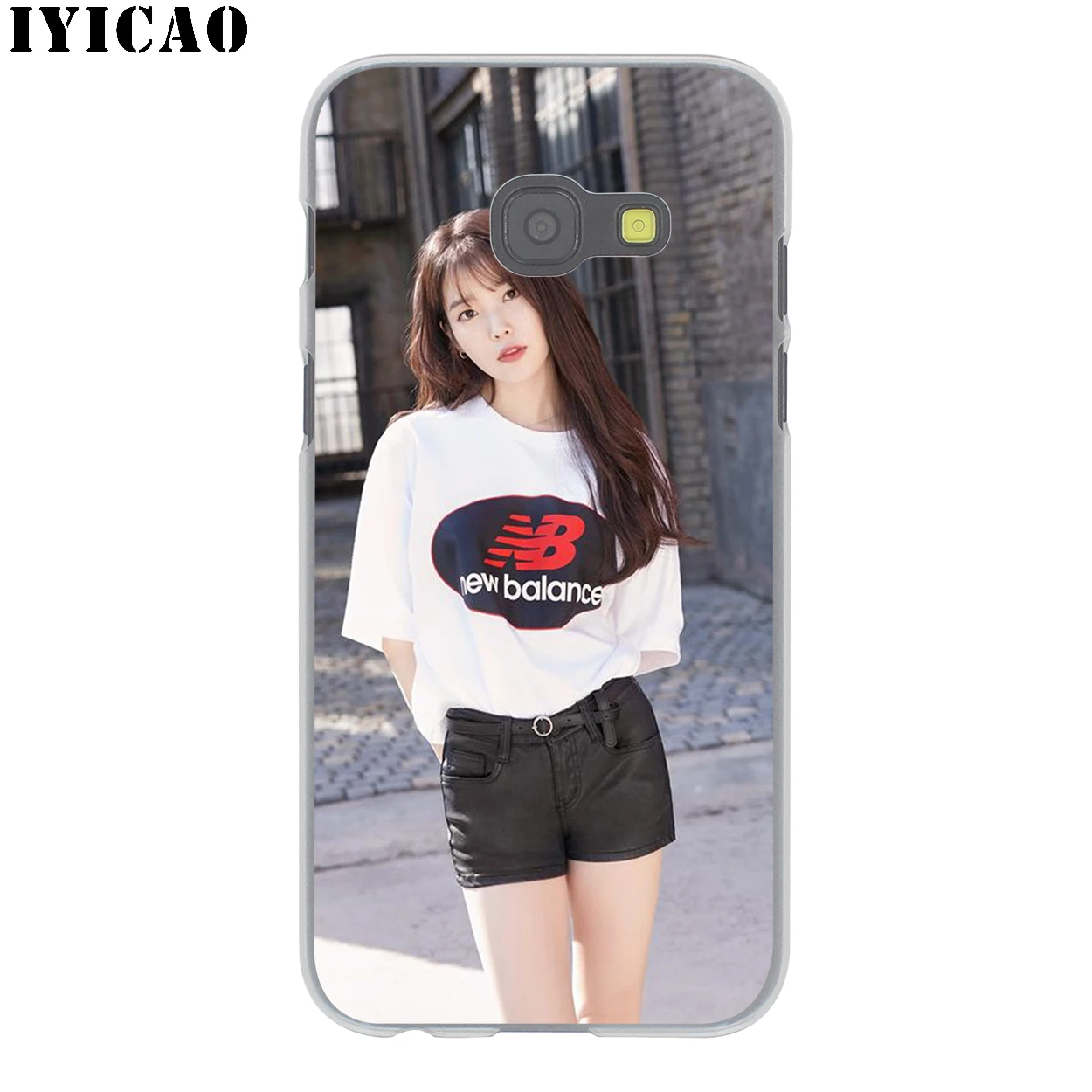 IYICAO IU singer жесткий чехол для Samsung Galaxy J6 J5 J1 J2 J3 J7 2017 2016 2015 Prime US EU версия | Мобильные