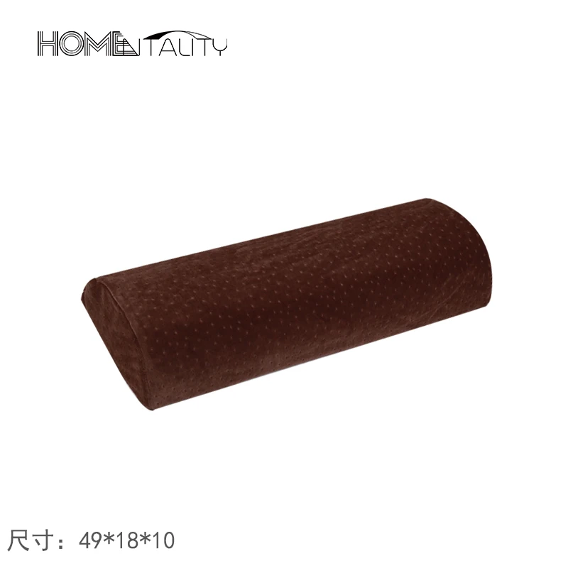 deep brown Half-Moon Подушка для беременных, наколенник, пена с эффектом памяти, Подушка для беременных, удобная для путешествий, спальная кровать, подушки almofada - Цвет: deep brown