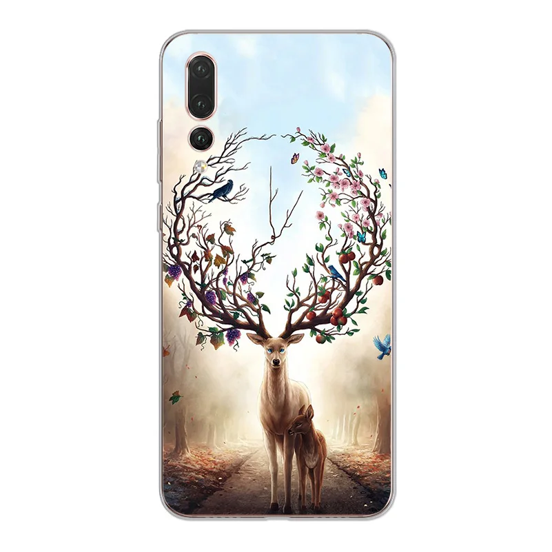 Ciciber чехол для Huawei P30 P20 P10 P9 P8 Lite Pro Plus 2017 P smart 2019 чехлы телефонов мягкий ТПУ милый с