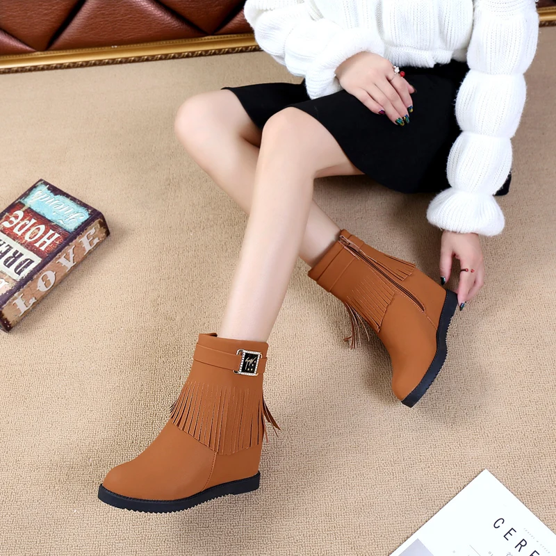Harajuku/Ботинки martin женская обувь Британский ветер Новинка 2018 года сезон осень зима
