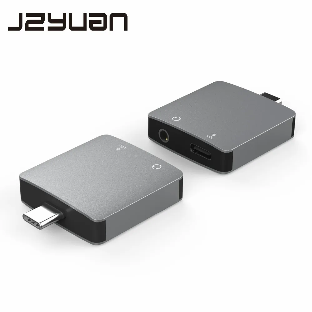 JZYuan Тип usb C 2 в 1 аудио адаптер зарядки прослушивания разъем для наушников lightning разветвитель для huawei p20 Xiaomi samsung S8