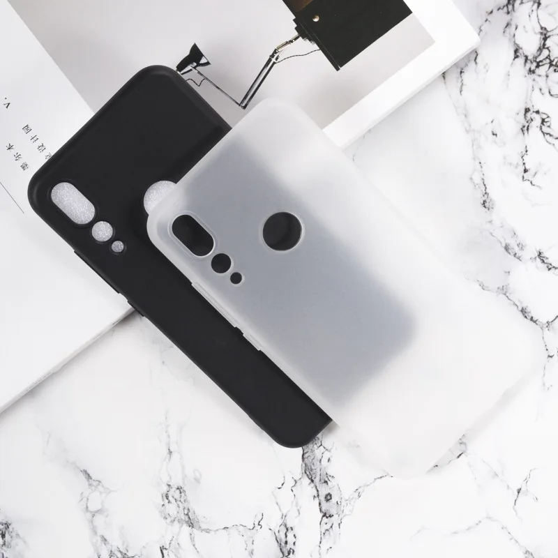 Ультратонкий силиконовый черный чехол ТПУ для Umidigi A5 Pro гелевый пудинга защитный