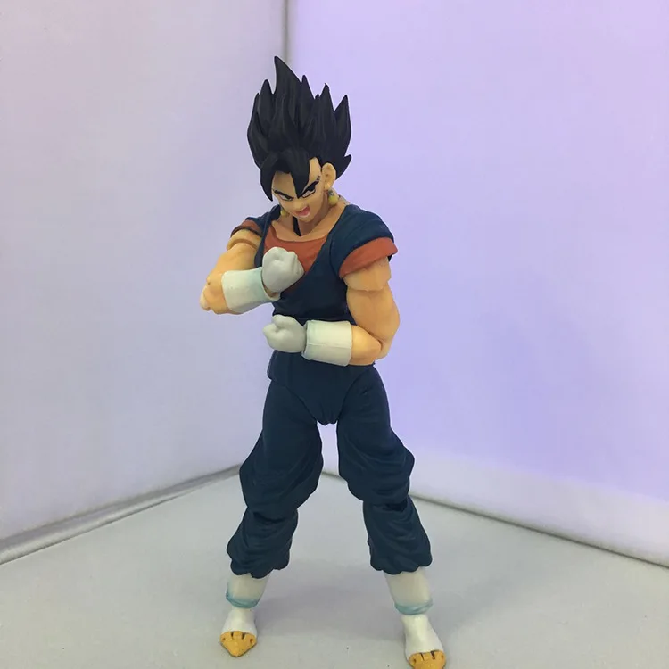 SHF Figuarts Super Saiyan Vegetto Dragon ball Z Son Goku Gokou Mix Vegeta PVC экшн-фигурка Коллекционная модель