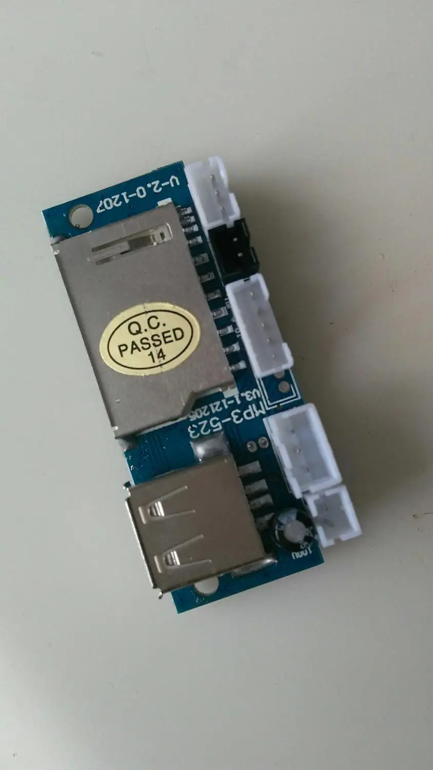 For MP3-523 FM radio USB decode board mobile audio accessories sales 5V decoder parts |