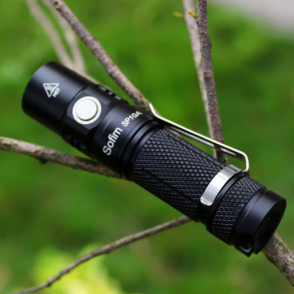 Карманный мини фонарик Sofirn SP10A светодиодный AA 14500 EDC Cree XPG2 600 лм портативный брелок