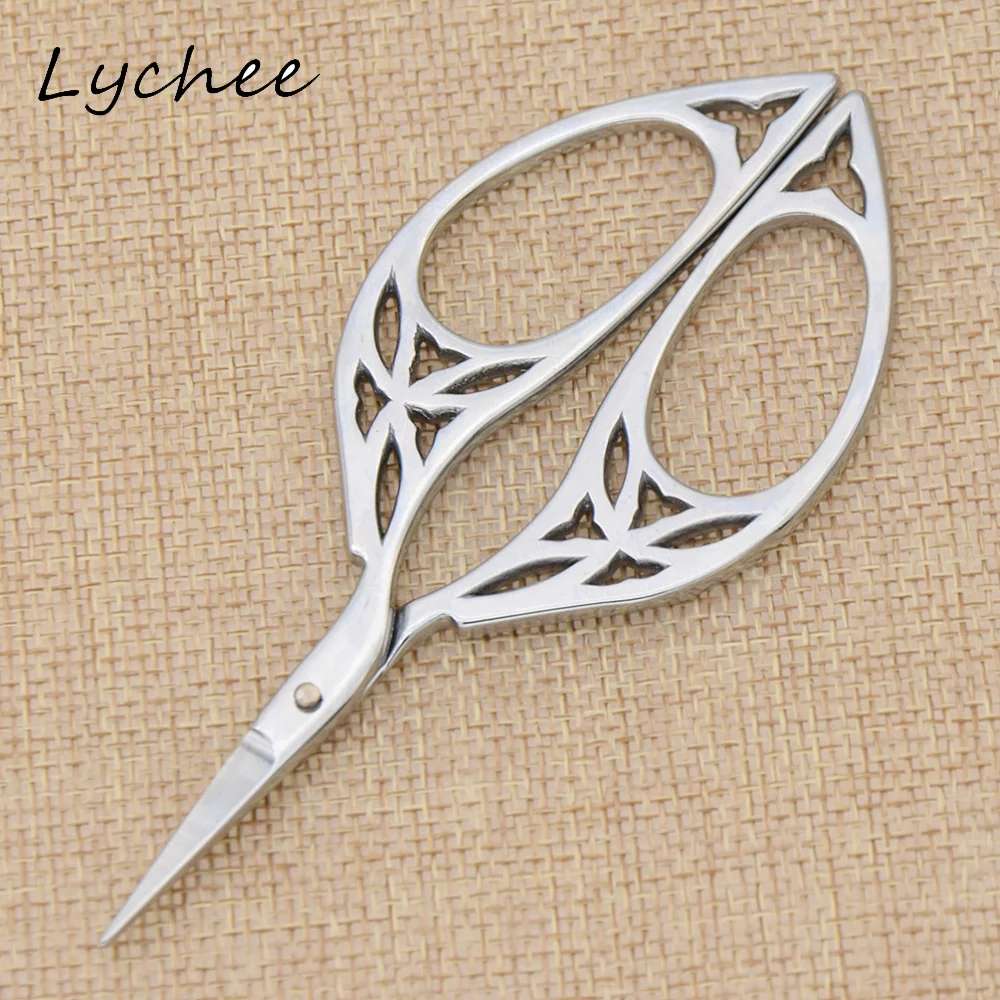 Lychee винтажные ножницы из нержавеющей стали с титановым покрытием и красочными