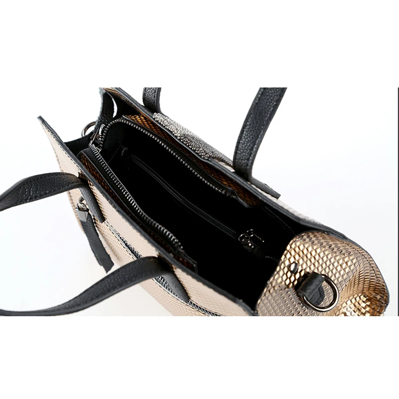 

Genuine leather diamond lattice brand women handbag genuine leather tote bag female classic shoulder bags ladies handbags