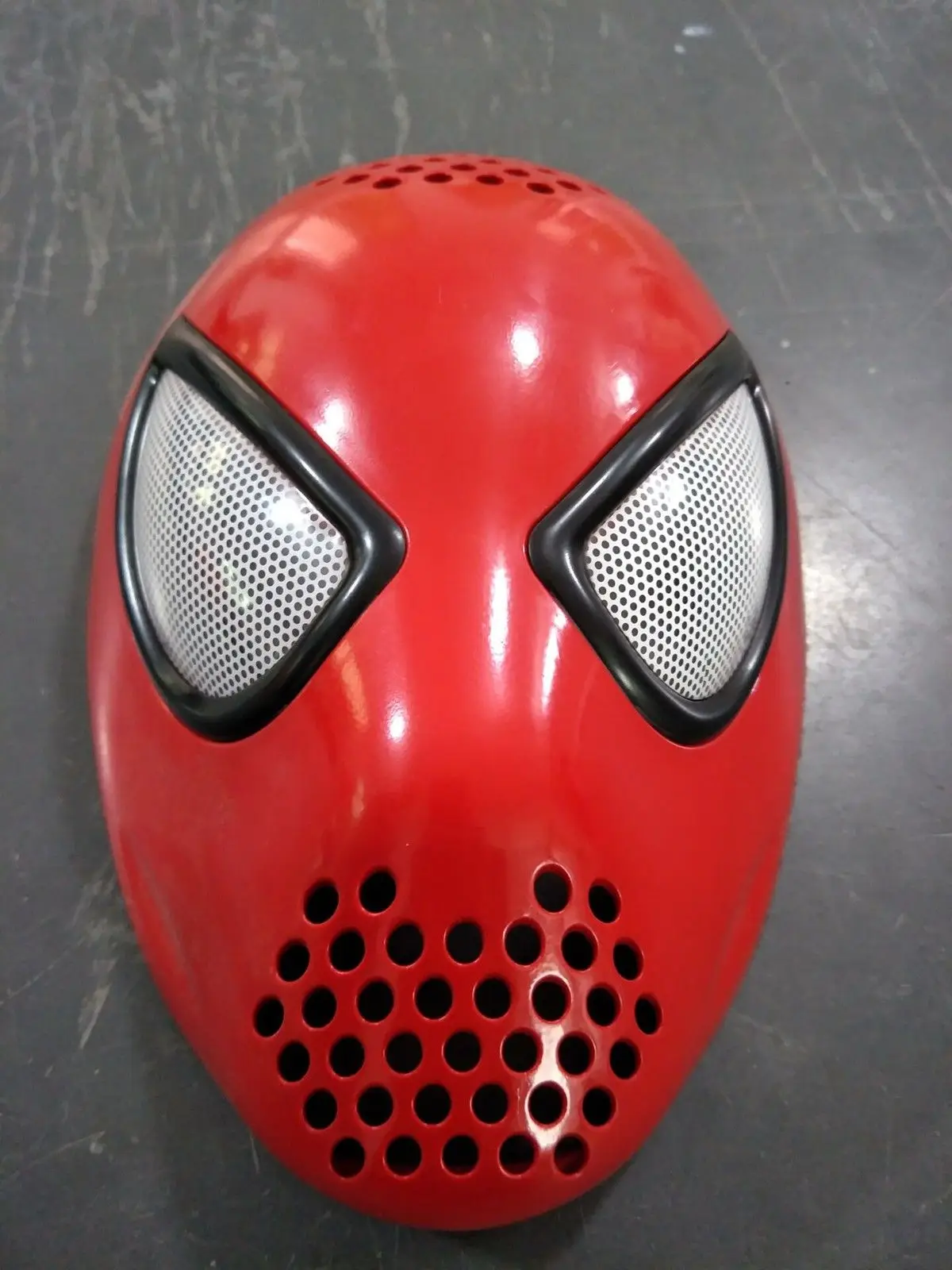 Человек паук Faceshell с линзы для Удивительный костюм Косплэй маска классический