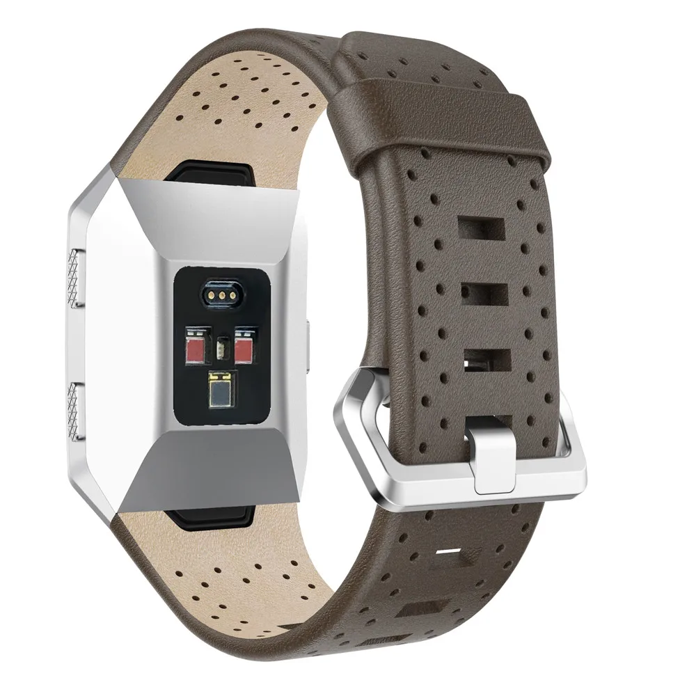 Для Fitbit Ionic перфорированная кожа аксессуар Браслет быстросъемный ремешок для