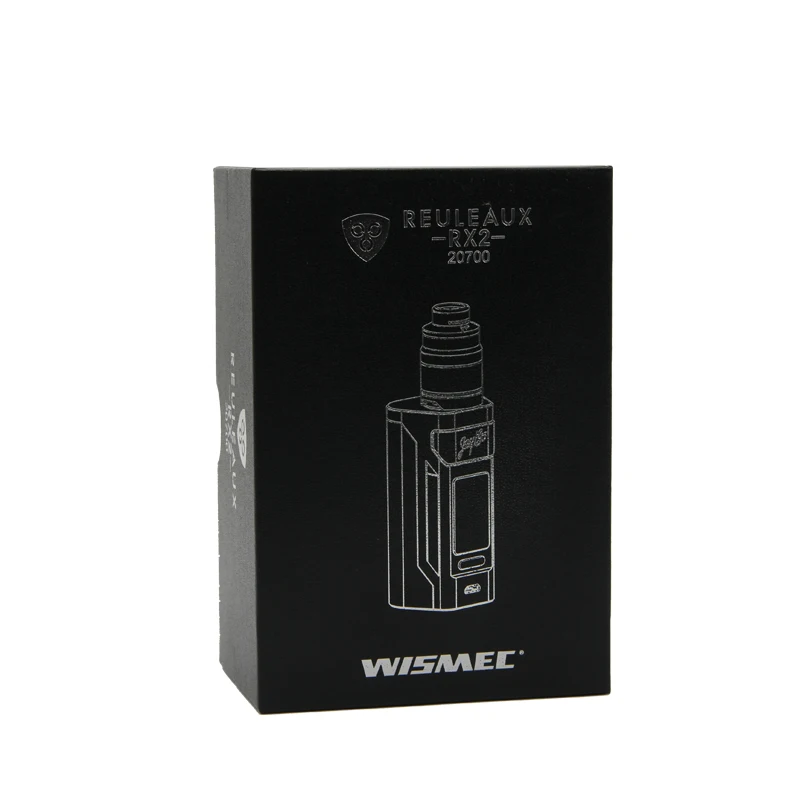Wismec рел рx2 20700 с гном Комплект 200 Вт электронная сигарета RX2 коробка мод Vape и 2 мл 4