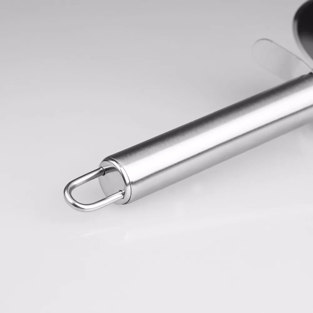 Нож для пиццы из нержавеющей стали Круглый ролик с защитой пальцев кухонные