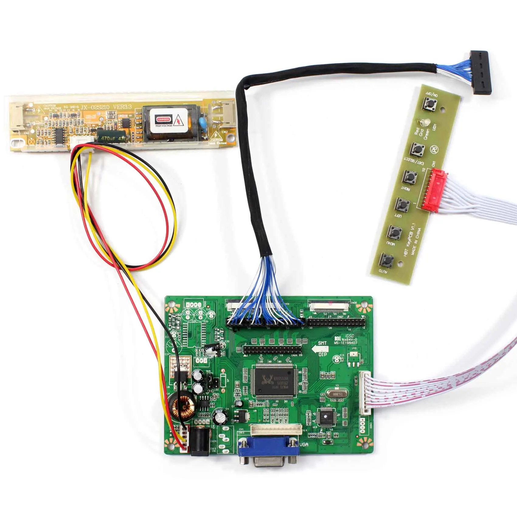 Плата контроллера VGA LCD работает для диагонали 12 1 дюйма LB121S02-A1 800x600 панель