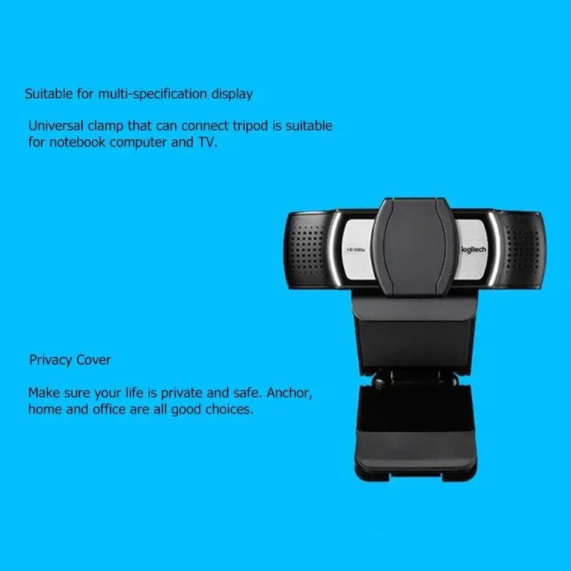 Logitech C930c 1080p HD веб-камера мультиплатформенная Конференц-программное обеспечение камера с затвором конфиденциальности компьютерная веб-камера с углом обзора 90 градусов